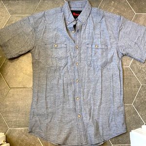 Stoic men’s navy button down shirt